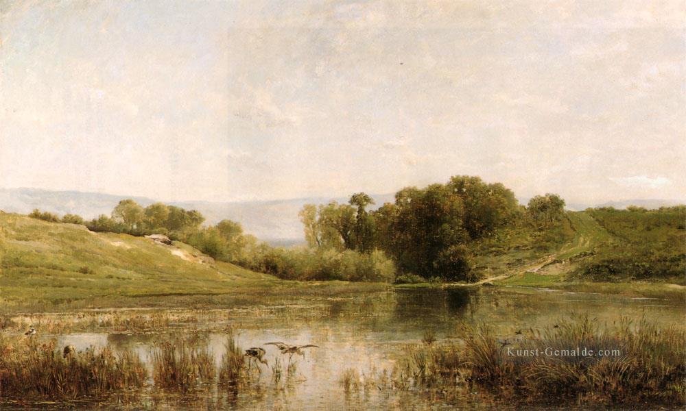 Letang De Gijlieu Barbizon impressionistische Landschaft Charles Francois Daubigny Fluss Ölgemälde
